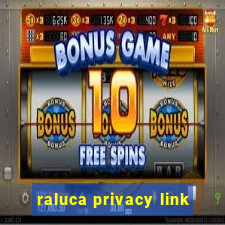 raluca privacy link